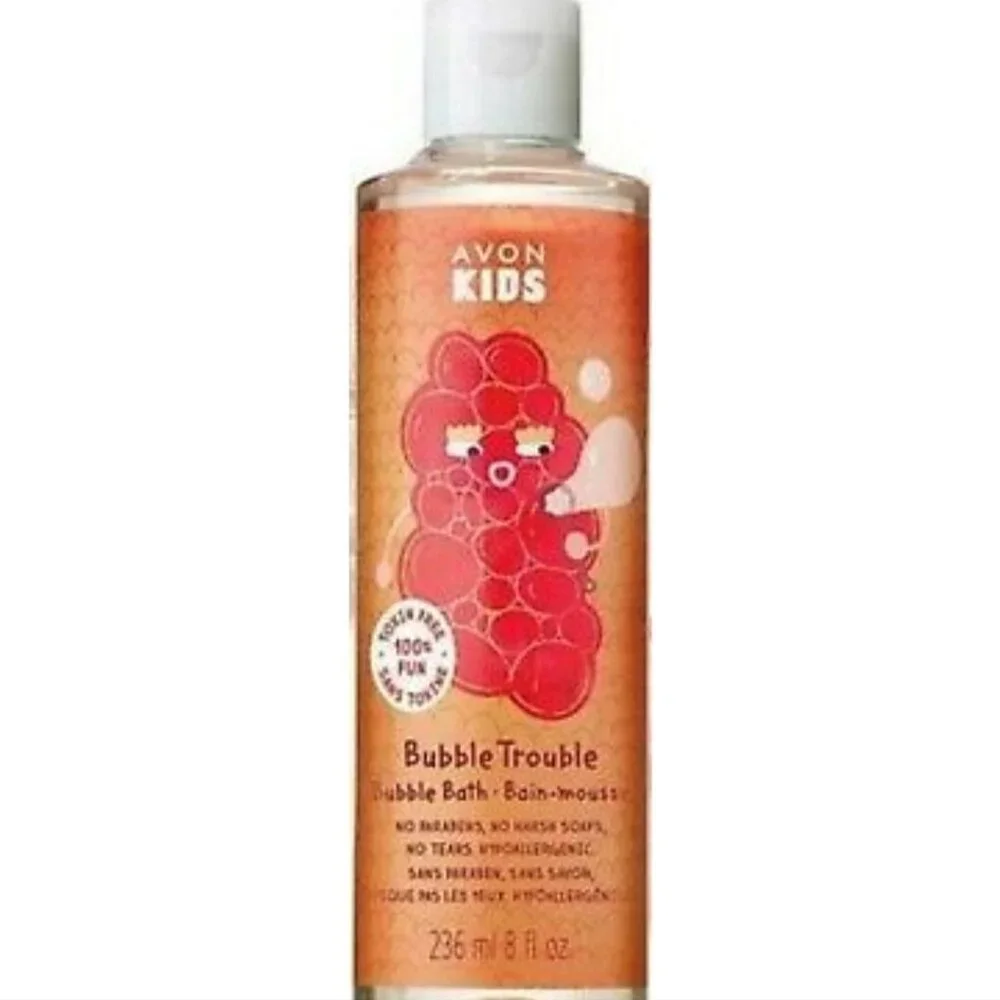 Avon Kids Bubble Trouble Bubble Bath Apple Burst 8 oz Brand New